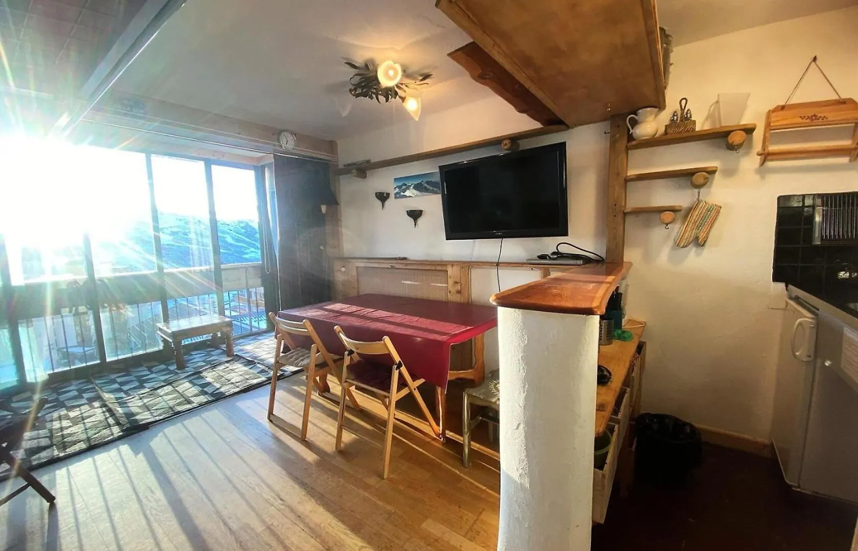 アパート Residence Neves - Val Thorens Location: Joli Studio 4 Personnes Dans Un Quartier Anime Et Jeune